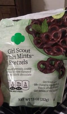 Girl Scout Thin Mint Pretzels