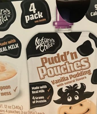 Pud'n Pouches Vanilla Pudding