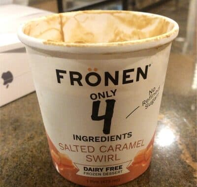 Salted Caramel Frozen Dessert