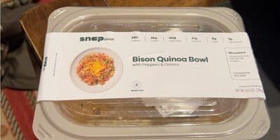 Bison Quinoa Hash