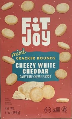 Cracker Rounds Cheezy White Cheddar