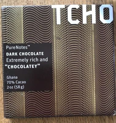 Pure notes dark chocolate