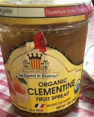 Organic Clementine Fruit Spread