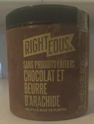 Dairy Free Chocolate Peanut Butter Plant Based Gelato