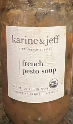 French Pesto Soup