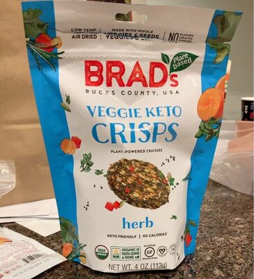 Veggie keto chips