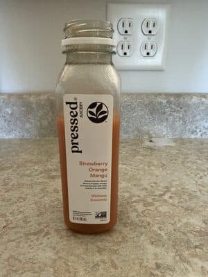 Strawberry Orange Mango Wellness Smoothie