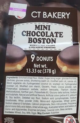 Mini Chocolate Boston