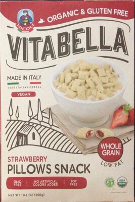 strawberry pillow snack