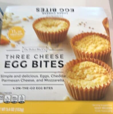 Three Cheese On-The-Go Egg Bites