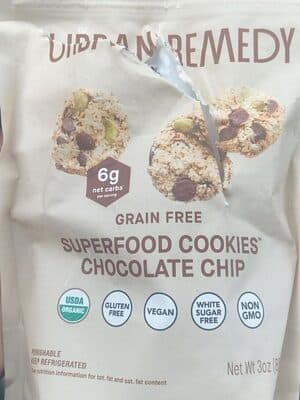 Grain Free Superfood Cookies Chocolate Chip