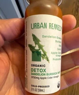 Detox Dandelion Burdock Shot