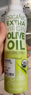 Organic Extra Virgin olive oil spray