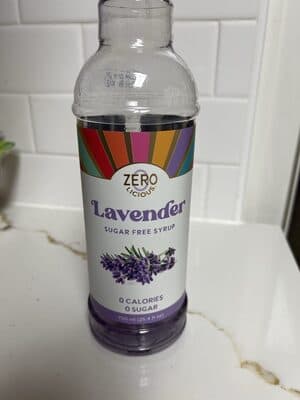 Lavender Sugar Free Syrup