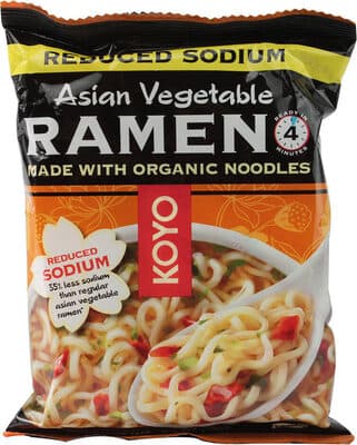 Reduced Sodium Ramen, Asian Vegetable