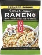 Garlic Pepper Reduced Sodium Ramen