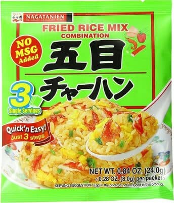 Fried rice mix combination