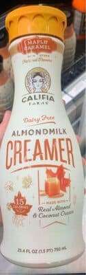 Maple Caramel Dairy Free Almondmilk Creamer
