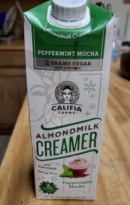 Peppermint Mocha Almondmilk Creamer