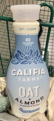 calfia farms oat almond milk
