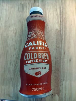 Cold Brew Coffee with Oat Caramel