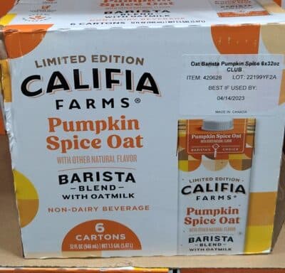 Pumpkin Spice Oat Milk