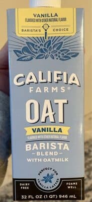 Vanilla Oat Milk
