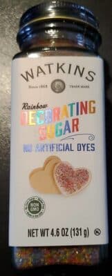 Watkins Rainbow Decorating Sugar