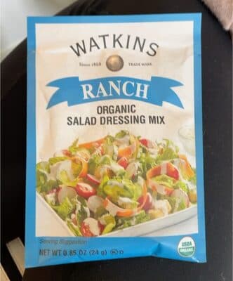 Ranch Organic Salad Dressing Mix