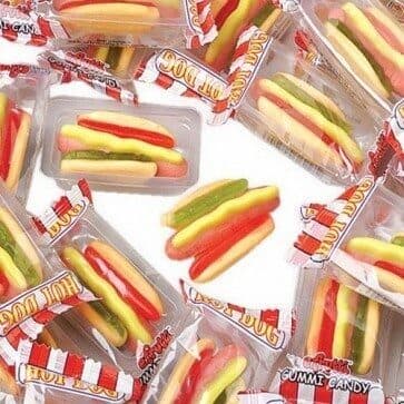 Bonbons Mini Hot Dog
