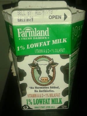 1% Lowfat Cow Milk
