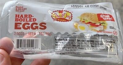 Hard Boiled Eggs