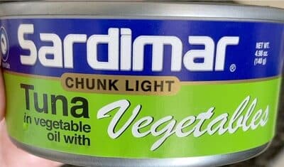Tuna in Vegetable Oil with Vegetables