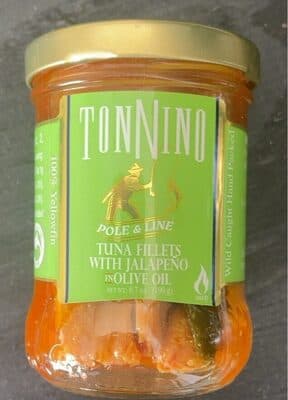 Tuna Fillets with Jalapeño in Olive Oil