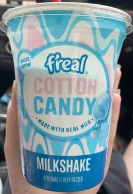 Cotton Candy Milkshake