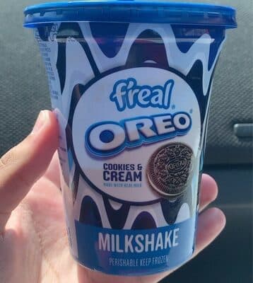 F’real Oreo Milkshake