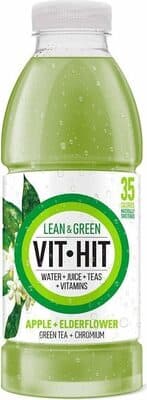 Naturally sweetened low calorie drink with tea