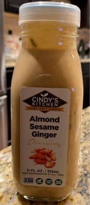 Almond Sesame Ginger Dressing