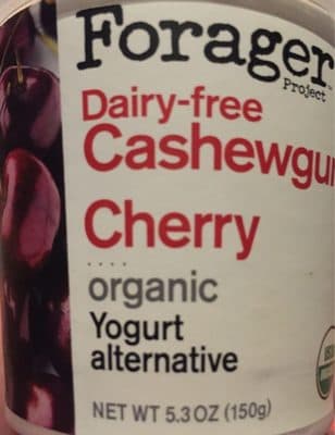 Cherry Organic Dairy-Free Cashewmilk Yogurt