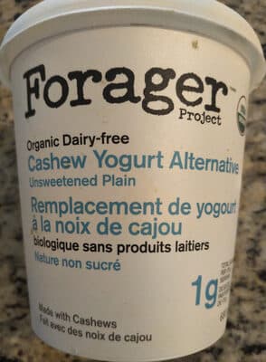 Forager Project Organic Dairy-free Cashew Yogurt Alternative Unsweetened Plain