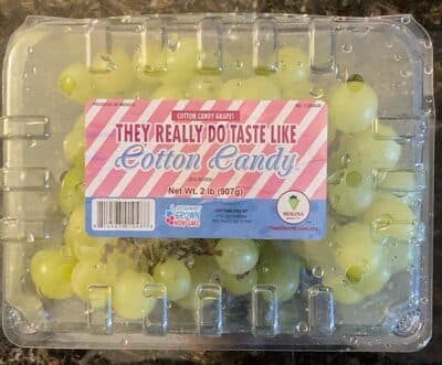 Cotton candy grapes
