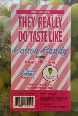 Cotton candy grapes