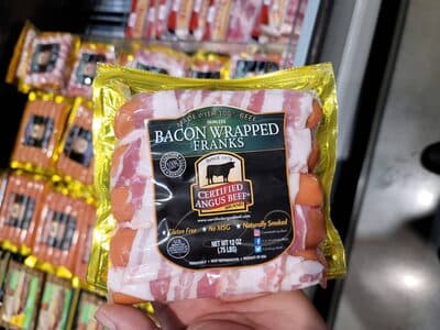Bacon Wrapped Franks
