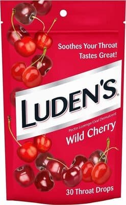 Luden's Wild Cherry Throat Drops