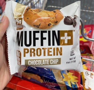 Chocolate Chip Flavored Protein Muffin