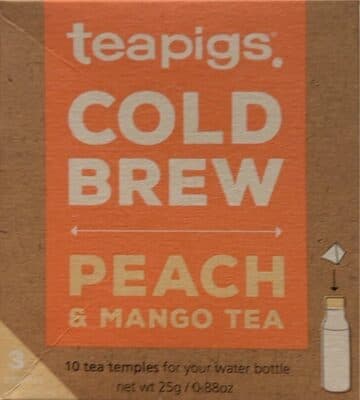 Peach mango tea