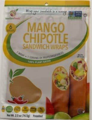 Mango Chipotle Sandwich Wrap
