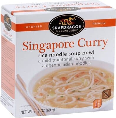 SINGAPORE LAKSA CURRY SOUP BOWL