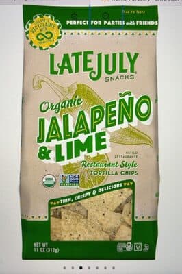 Jalapeno & Lime Organic Restaurant Style Tortilla Chips