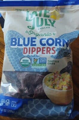 Blue corn dippers